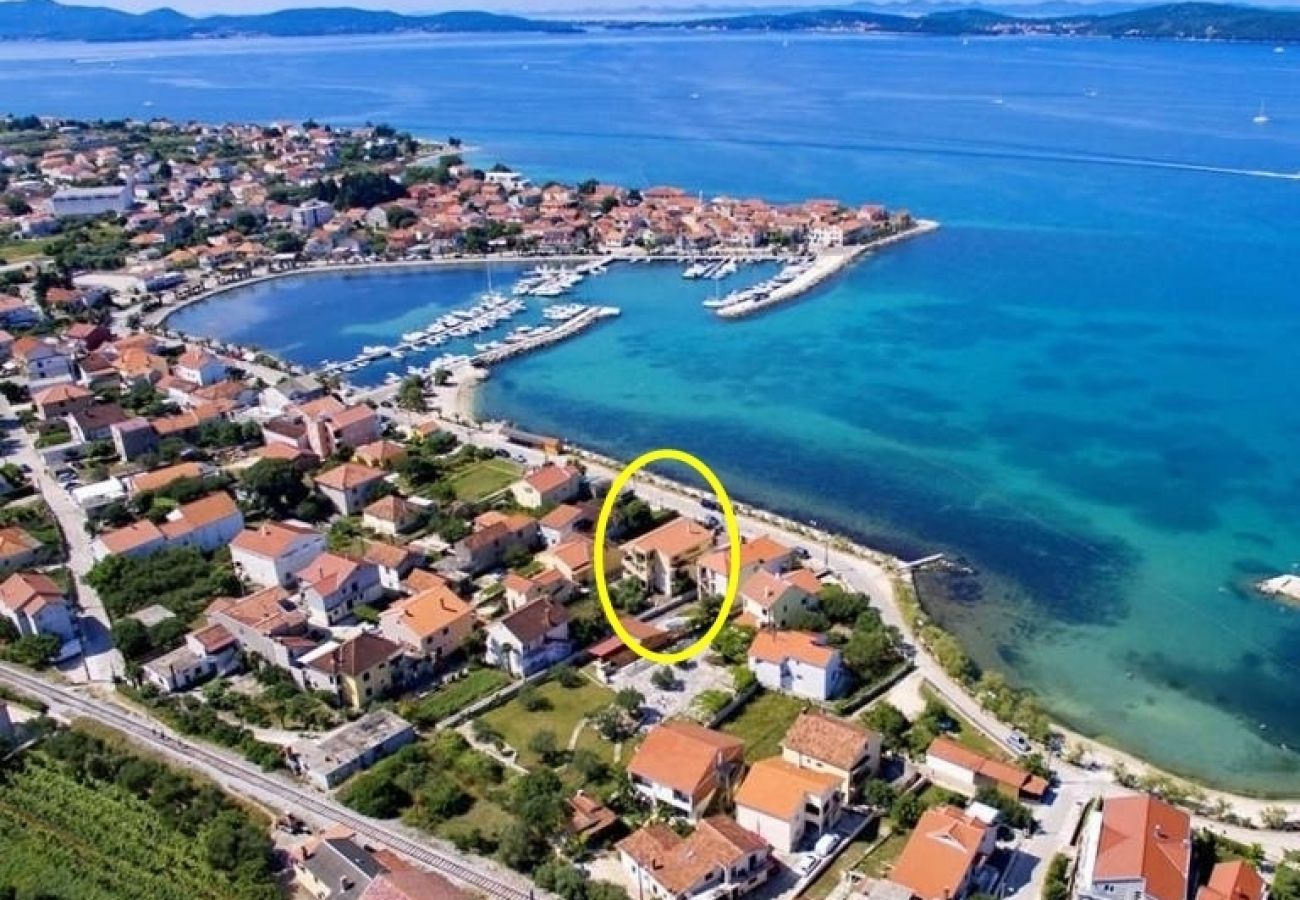 Appartamento a Bibinje - Appartamento in Bibigne (Bibinje) con vista mare, balcone, Climatizzazione, WIFI (5193-5)