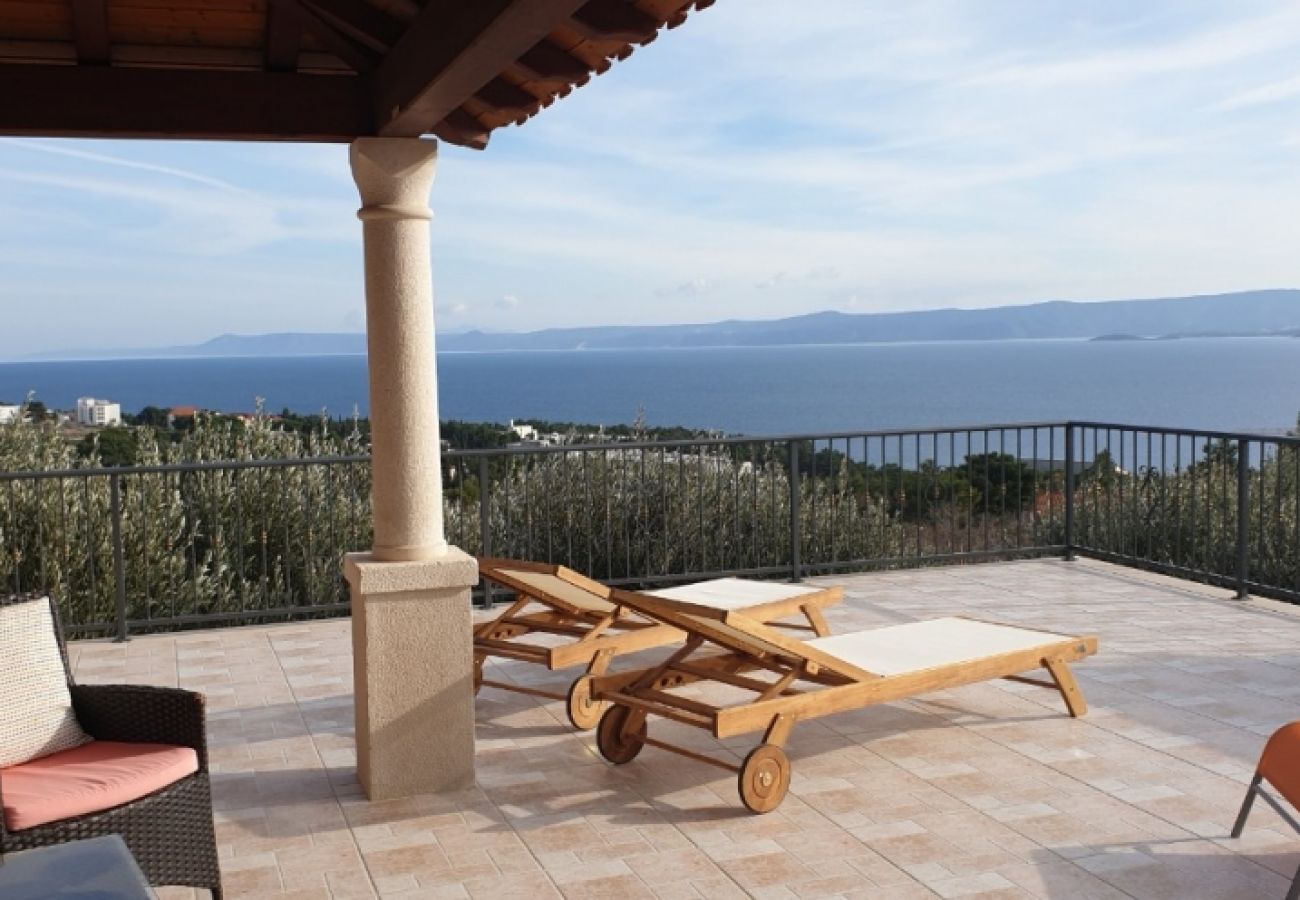 Casa a Bol - Casa Robinson in Vallo della Brazza (Bol) con vista mare, terrazzo, Climatizzazione, WIFI (3414-1)