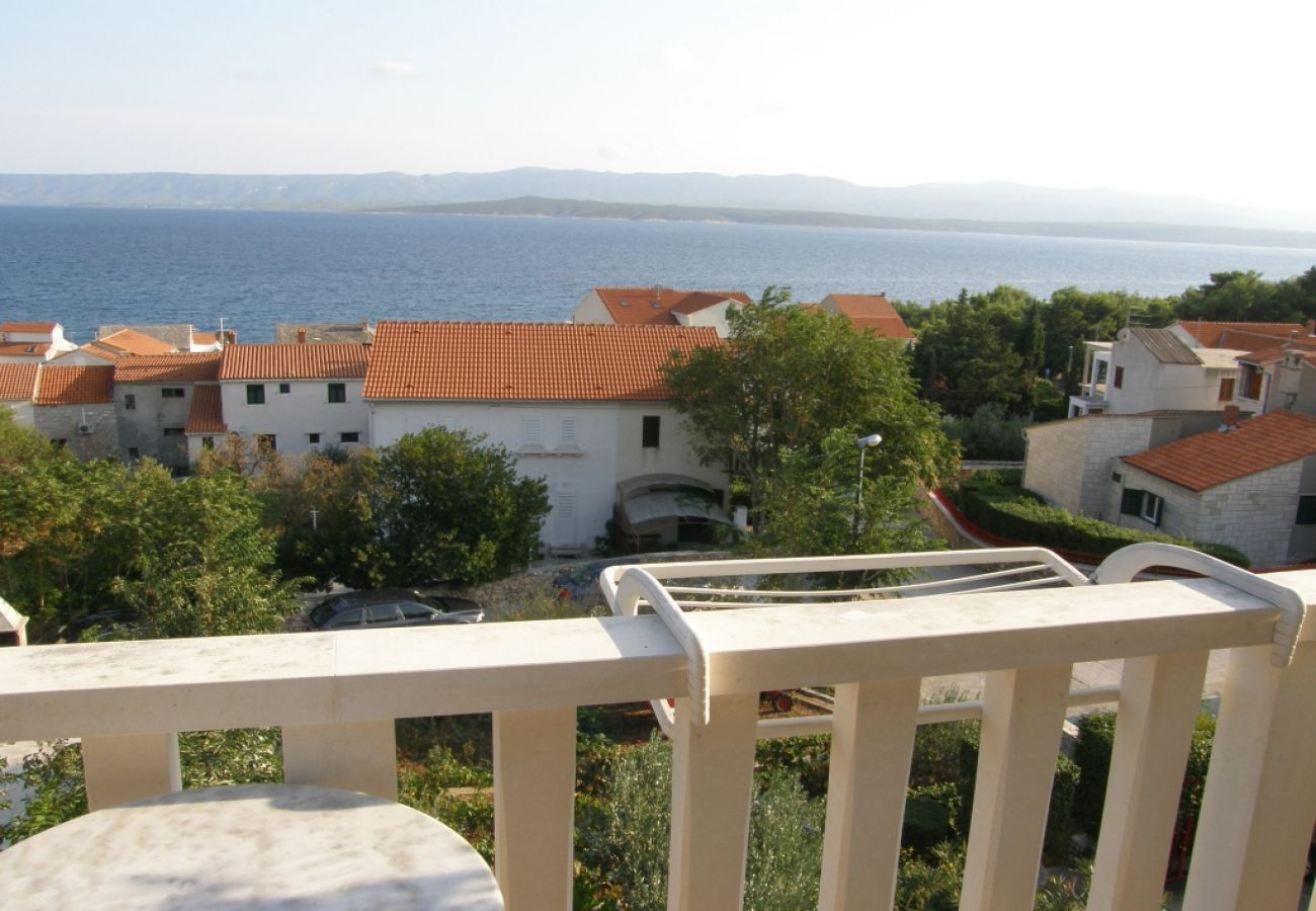 Affitto per camere a Bol - Camera in Vallo della Brazza (Bol) con vista mare, balcone, Climatizzazione, WIFI (3416-5)