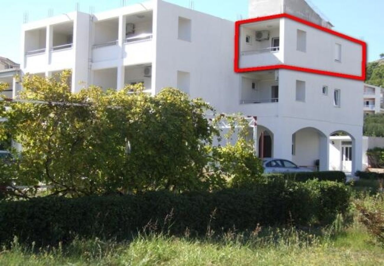 Appartamento a Omiš - Appartamento in Omiš con balcone, Climatizzazione, WIFI, Lavatrice (3422-5)