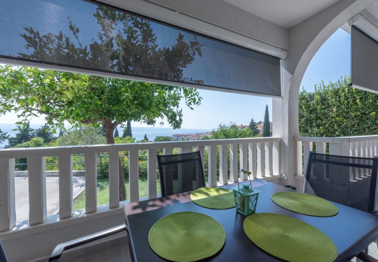 Appartamento a Duce - Appartamento in Duće con vista mare, terrazzo, Climatizzazione, WIFI (3423-6)