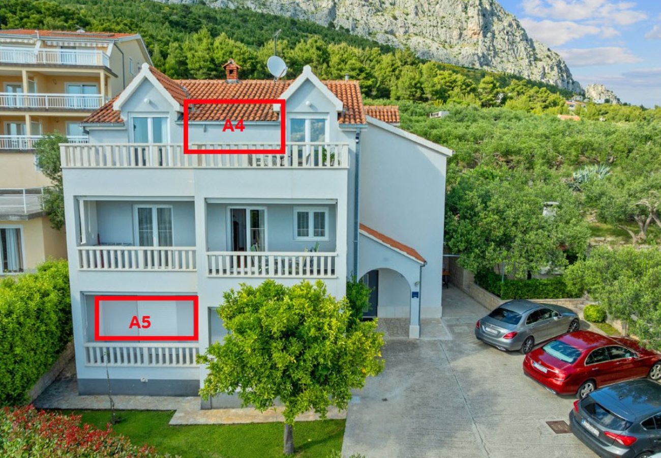 Appartamento a Duce - Appartamento in Duće con vista mare, terrazzo, Climatizzazione, WIFI (3423-6)