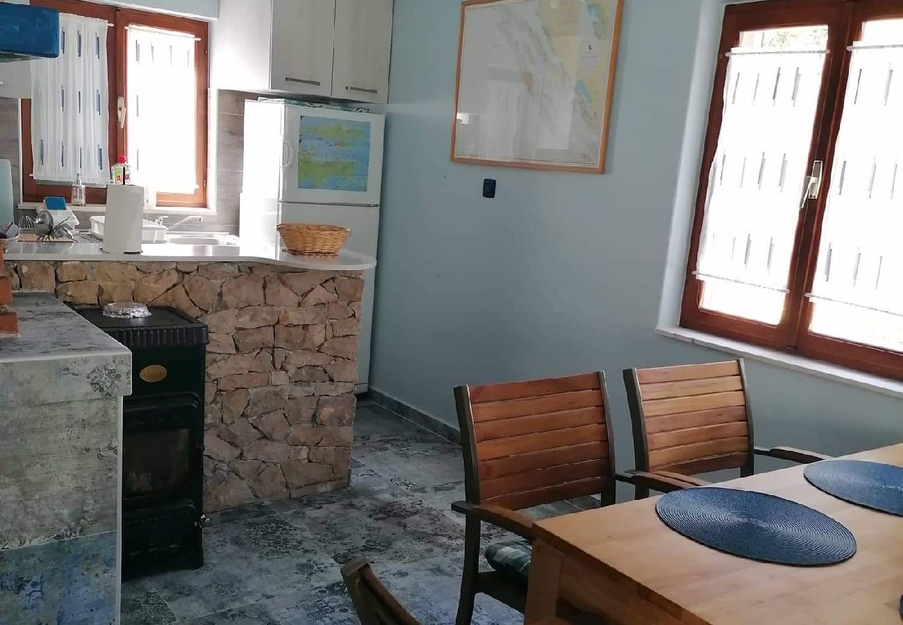 Casa a Tkon - Casa Robinson in Tuconio (Tkon) con vista mare, terrazzo, WIFI (3437-1)