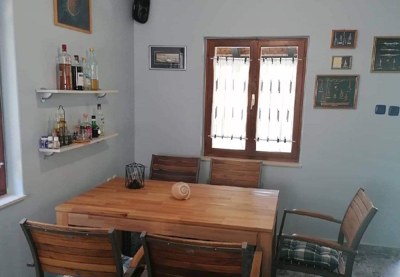 Casa a Tkon - Casa Robinson in Tuconio (Tkon) con vista mare, terrazzo, WIFI (3437-1)