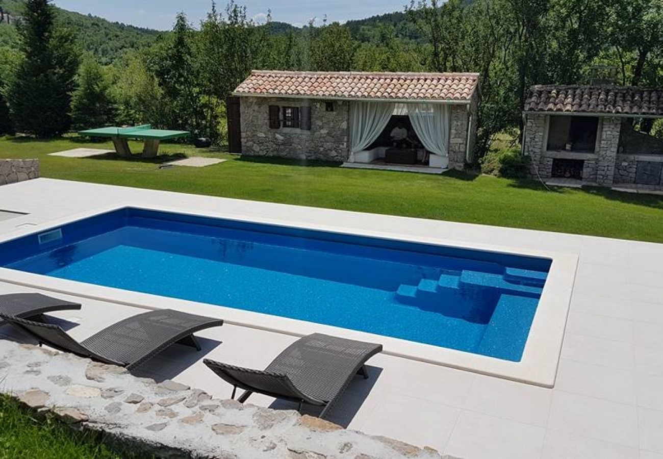 Casa a Roc - Casa di vacanza in Rozzo (Roc) con terrazzo, Climatizzazione, WIFI, Lavatrice (3458-1)