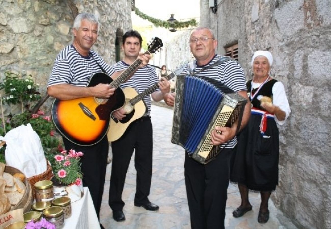 Appartamento a Pakoštane - Appartamento in Pacostiane (Pakostane) con vista mare, balcone, Climatizzazione, WIFI (3472-1)