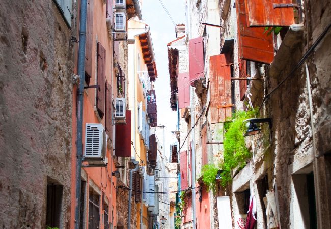 Appartamento a Rovinj - Ferienwohnung in Rovinj mit Terrasse, Klimaanlage, W-LAN (3483-4) Appartamento a Rovinj - Ferienwohnung in Rovinj mit Terrasse, Klimaanlage, W-LAN (3483-4)