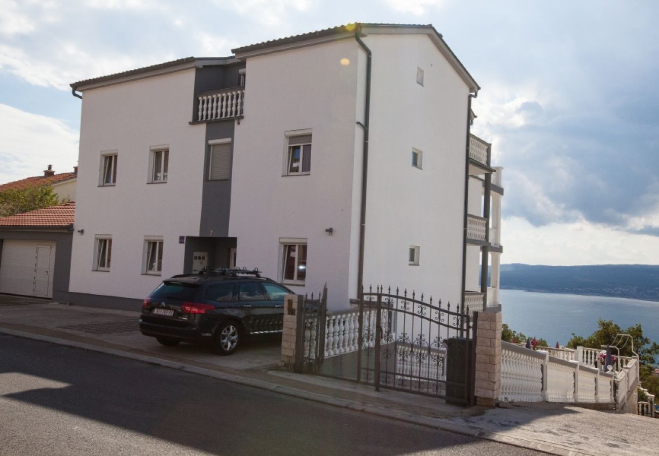 Appartamento a Crikvenica - Appartamento in Cirquenizza (Crikvenica) con vista mare, balcone, Climatizzazione, WIFI (3492-1)