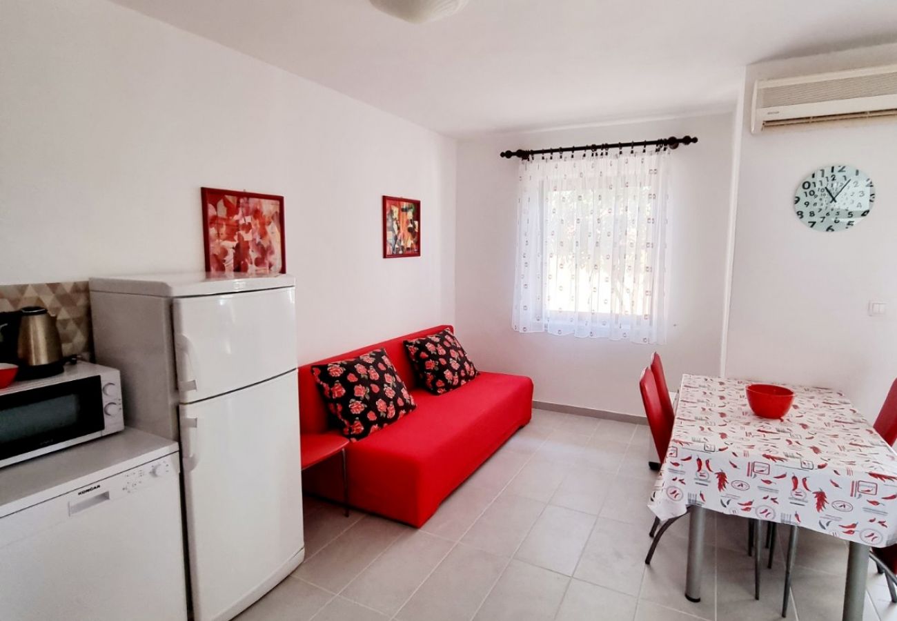 Appartamento a Baška - Ferienwohnung in Baška mit Meerblick, Terrasse, Klimaanlage, W-LAN (3494-5)