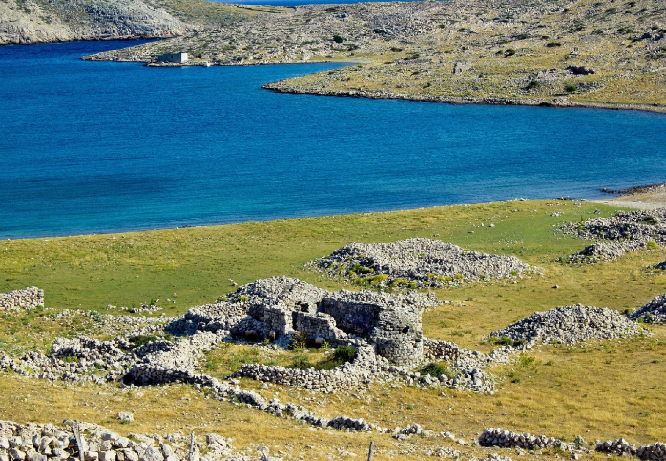 Appartamento a Baška - Ferienwohnung in Baška mit Meerblick, Terrasse, Klimaanlage, W-LAN (3494-5)