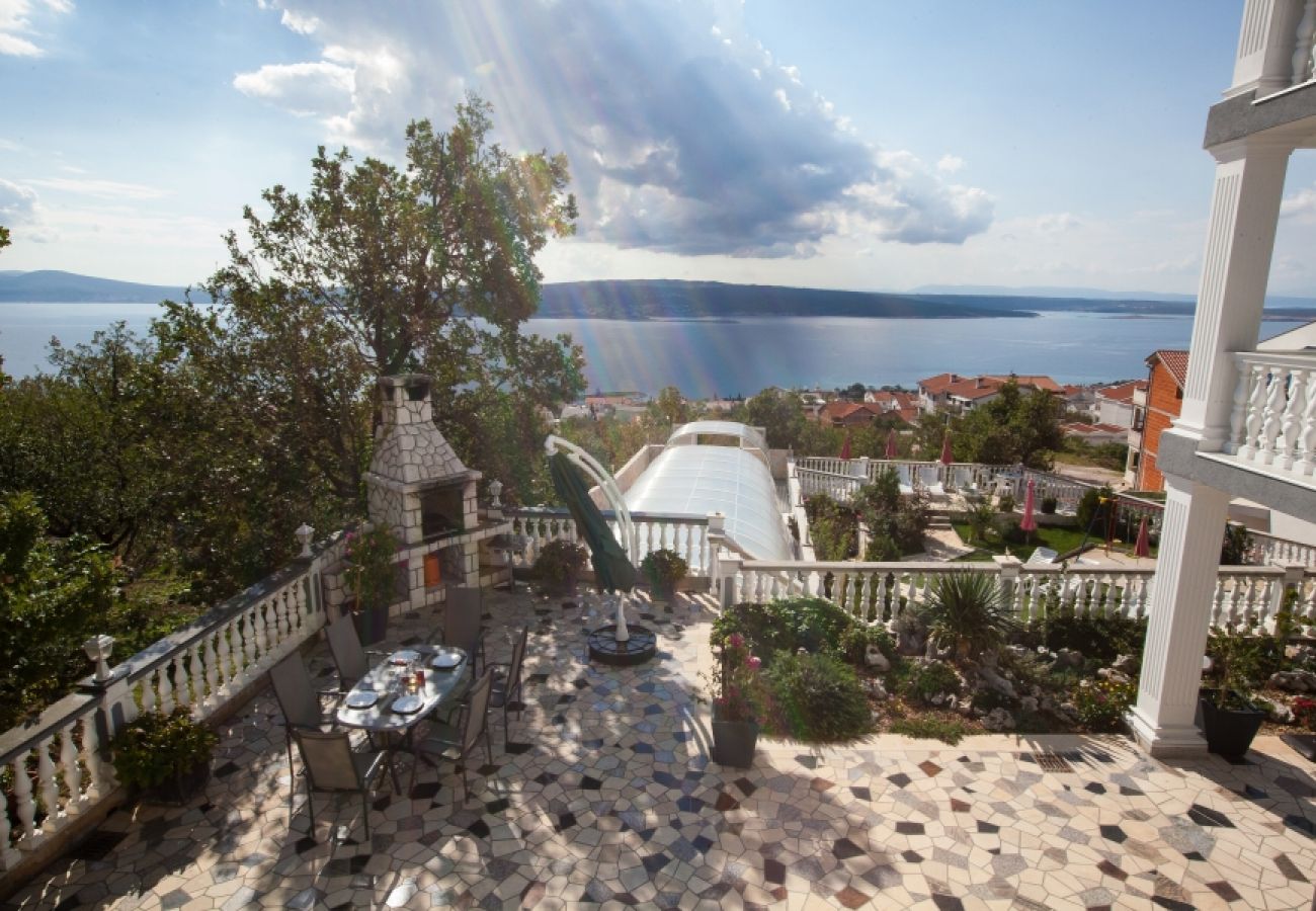 Appartamento a Crikvenica - Appartamento in Cirquenizza (Crikvenica) con vista mare, terrazzo, Climatizzazione, WIFI (3492-10)