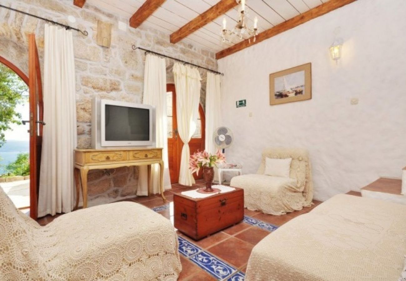 Casa a Brela - Casa di vacanza in Brella (Brela) con vista mare, Climatizzazione, WIFI, Lavatrice (3514-1)