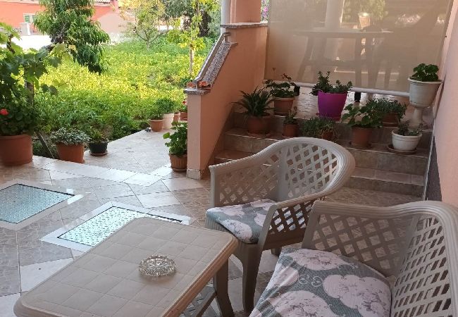 Appartamento a Privlaka - Appartamento in Brevilacqua (Privlaka) con terrazzo, Climatizzazione, WIFI, Lavatrice (821-2) Appartamento a Privlaka - Appartamento in Brevilacqua (Privlaka) con terrazzo, Climatizzazione, WIFI, Lavatrice (821-2)