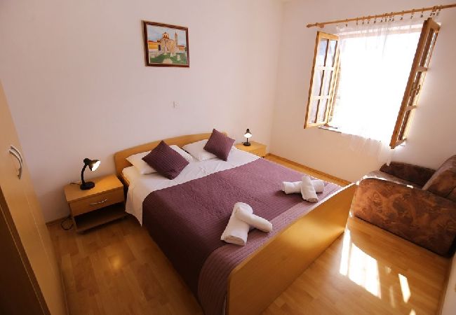 Appartamento a Privlaka - Appartamento in Brevilacqua (Privlaka) con vista mare, balcone, Climatizzazione, WIFI (3598-5) Appartamento a Privlaka - Appartamento in Brevilacqua (Privlaka) con vista mare, balcone, Climatizzazione, WIFI (3598-5)