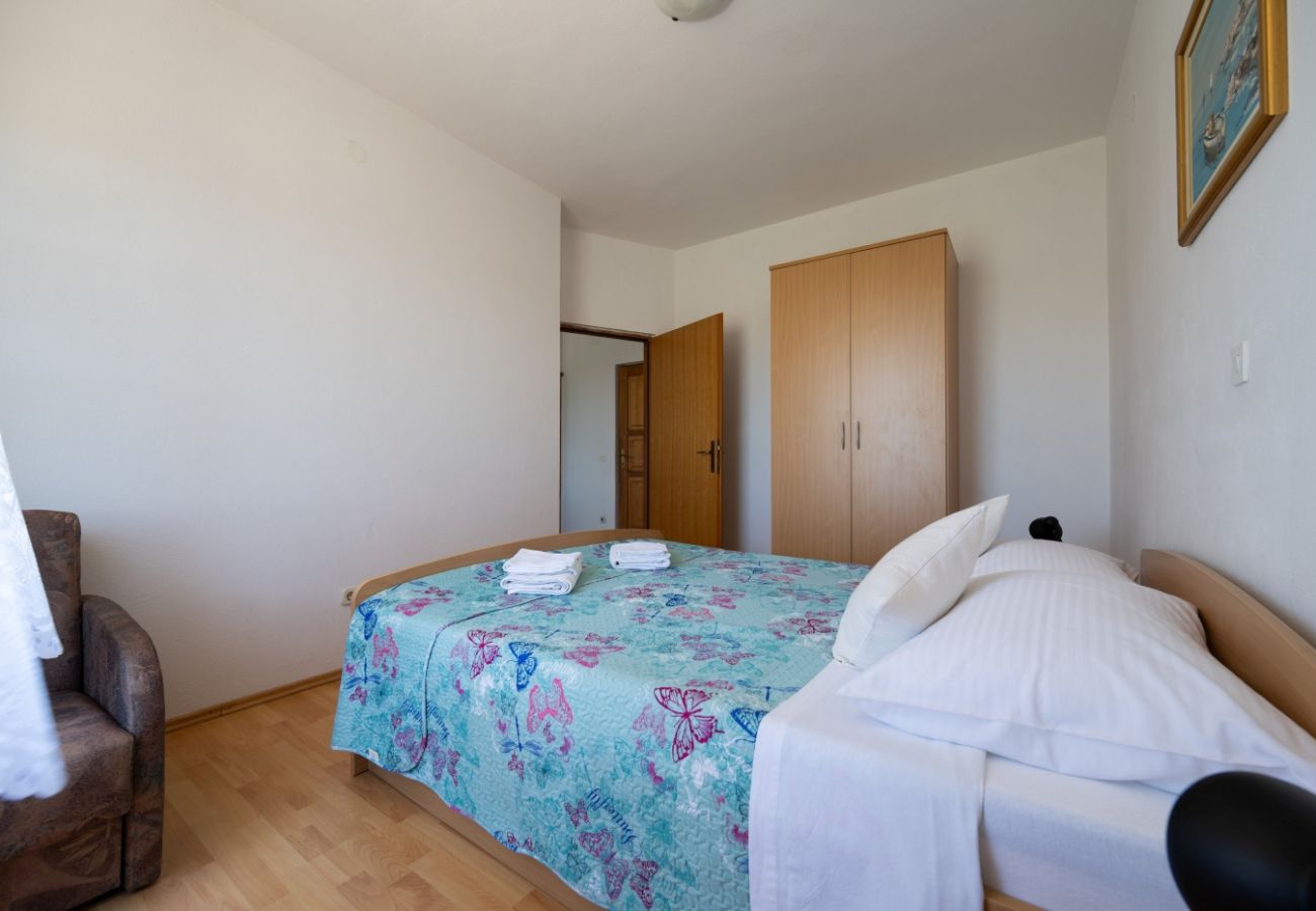 Appartamento a Privlaka - Appartamento in Brevilacqua (Privlaka) con vista mare, balcone, Climatizzazione, WIFI (3598-5)