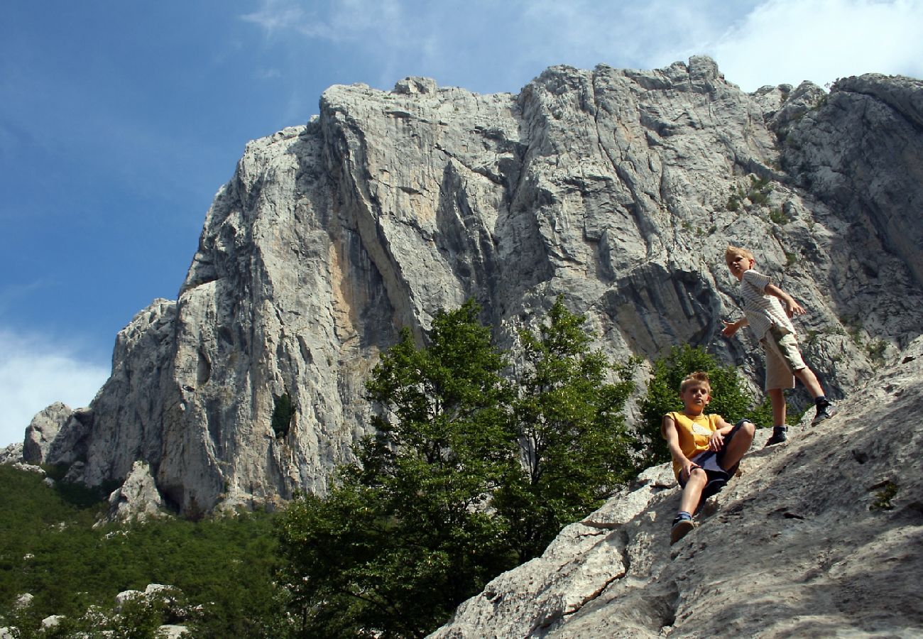 Appartamento a Starigrad - Appartamento in Ortopula (Paklenica) con terrazzo, Climatizzazione, WIFI (627-3)