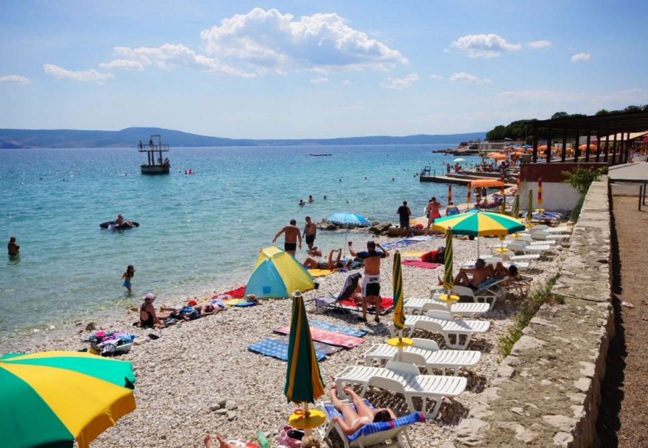 Appartamento a Novi Vinodolski - Appartamento in Novi (Novi Vinodolski) con vista mare, terrazzo, Climatizzazione, WIFI (3667-2)