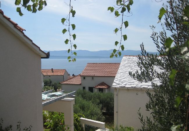 Appartamento a Bol - Appartamento in Vallo della Brazza (Bol) con vista mare, terrazzo, Climatizzazione, WIFI (3739-1) Appartamento a Bol - Appartamento in Vallo della Brazza (Bol) con vista mare, terrazzo, Climatizzazione, WIFI (3739-1)