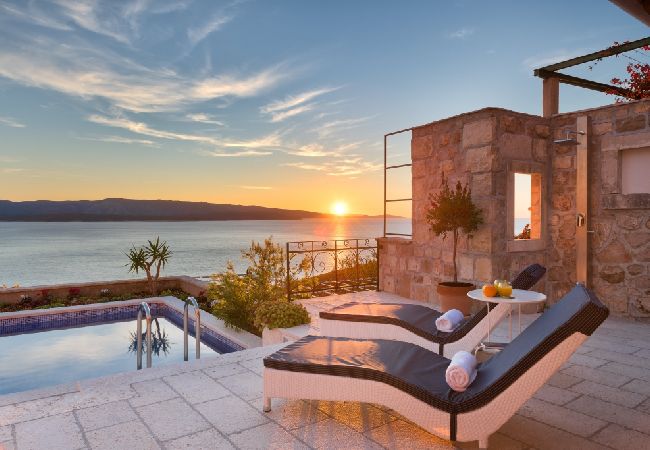 Casa a Murvica - Casa di vacanza in Murvica con vista mare, terrazzo, Climatizzazione, WIFI (3756-1) Casa a Murvica - Casa di vacanza in Murvica con vista mare, terrazzo, Climatizzazione, WIFI (3756-1)