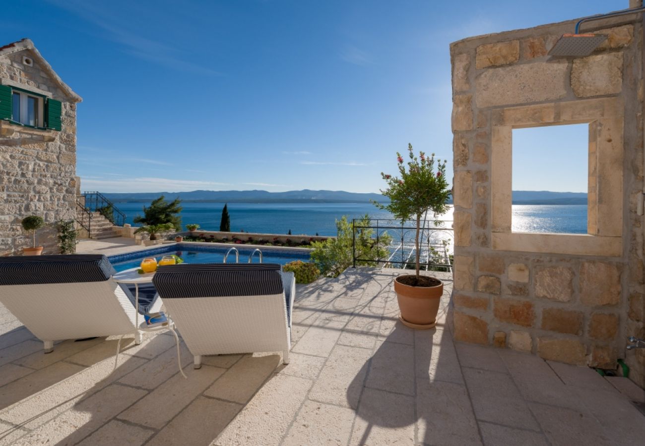 Casa a Murvica - Casa di vacanza in Murvica con vista mare, terrazzo, Climatizzazione, WIFI (3756-1)