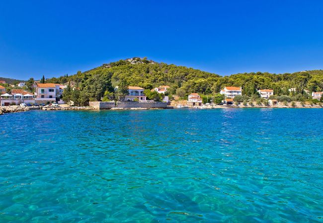 Casa a Lukoran - Casa di vacanza in Lukoran con vista mare, terrazzo, Climatizzazione, WIFI (4200-1) Casa a Lukoran - Casa di vacanza in Lukoran con vista mare, terrazzo, Climatizzazione, WIFI (4200-1)