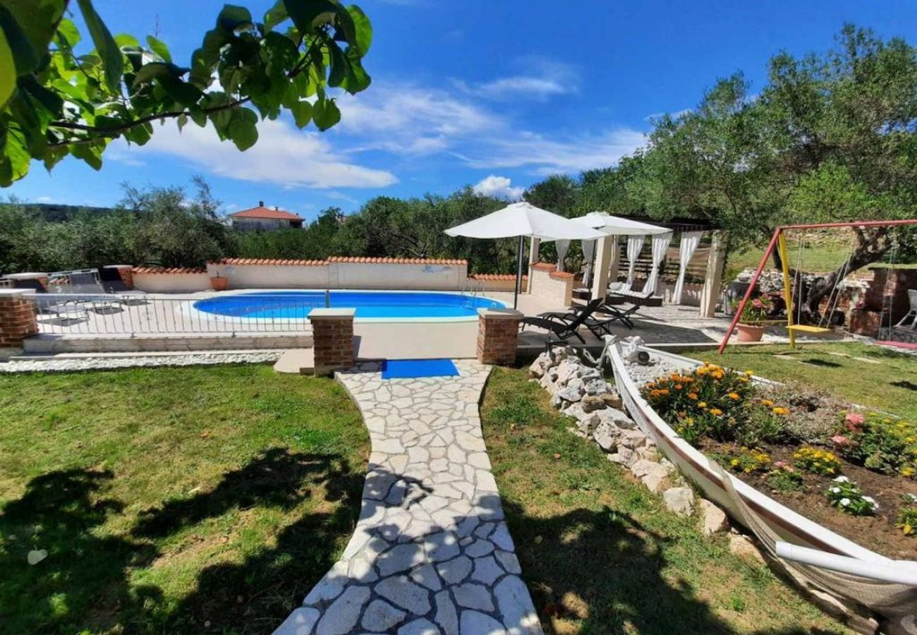 Appartamento a Kampor - Appartamento in Kampor con terrazzo, Climatizzazione, WIFI (4235-3)