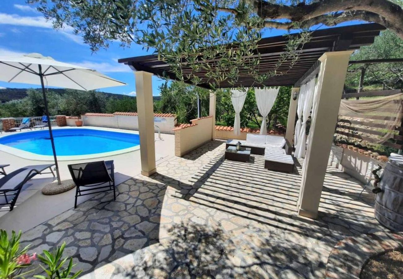 Appartamento a Kampor - Appartamento in Kampor con terrazzo, Climatizzazione, WIFI (4235-3)