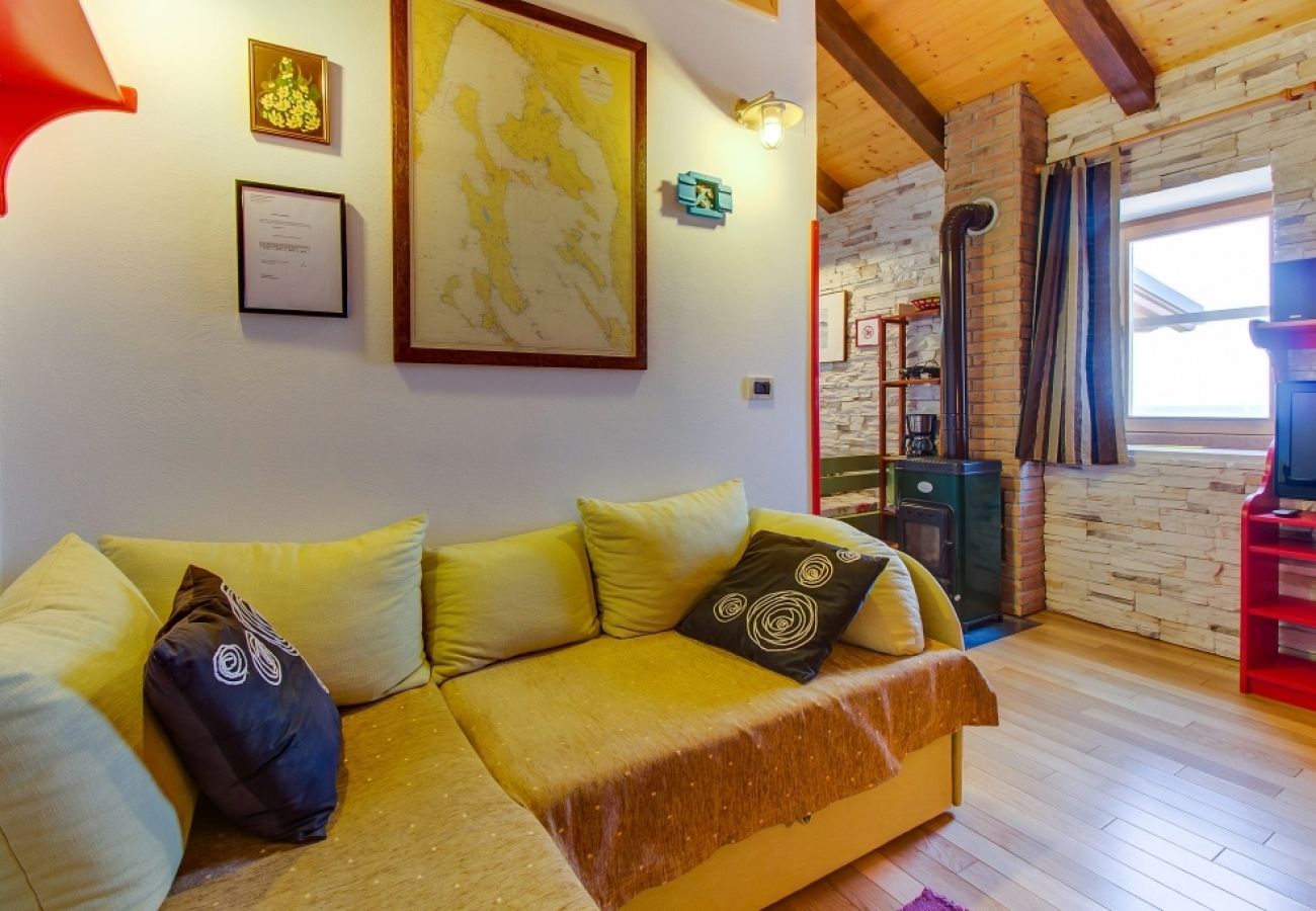 Casa a Stivan - Casa di vacanza in Stivan con vista mare, terrazzo, Climatizzazione, WIFI (4239-1)