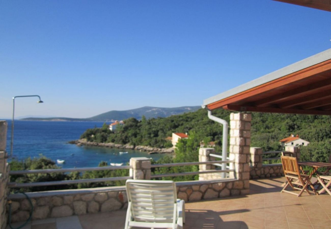 Casa a Stivan - Casa di vacanza in Stivan con vista mare, terrazzo, Climatizzazione, WIFI (4239-1)