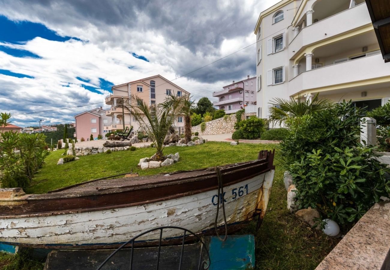 Appartamento a Crikvenica - Appartamento in Cirquenizza (Crikvenica) con vista mare, terrazzo, Climatizzazione, WIFI (4267-1)