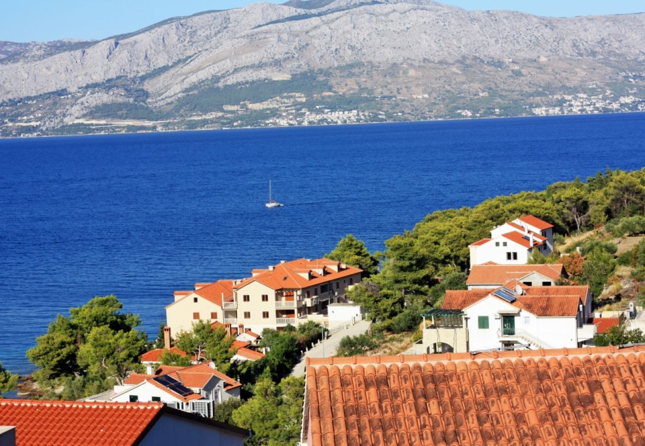 Casa a Postira - Casa di vacanza in Postire (Postira) con vista mare, terrazzo, Climatizzazione, WIFI (4298-1)