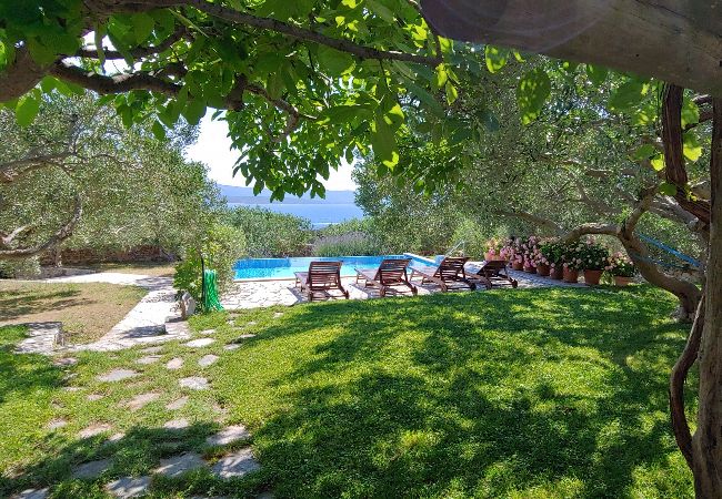 Casa a Bol - Casa di vacanza in Vallo della Brazza (Bol) con vista mare, terrazzo, Climatizzazione, WIFI (120-1) Casa a Bol - Casa di vacanza in Vallo della Brazza (Bol) con vista mare, terrazzo, Climatizzazione, WIFI (120-1)