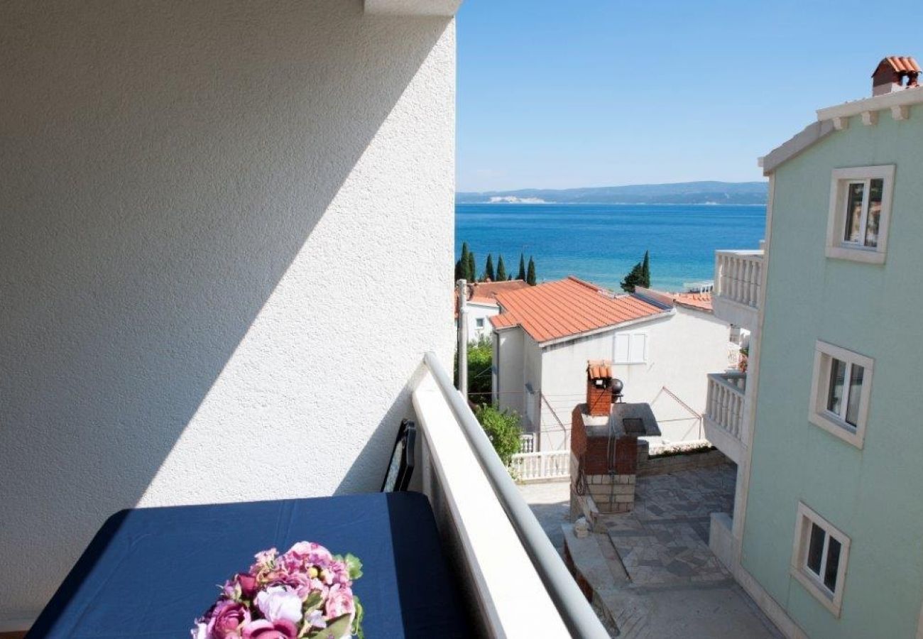 Studio a Duce - Appartamento Studio in Duće con vista mare, balcone, Climatizzazione, WIFI (132-4)