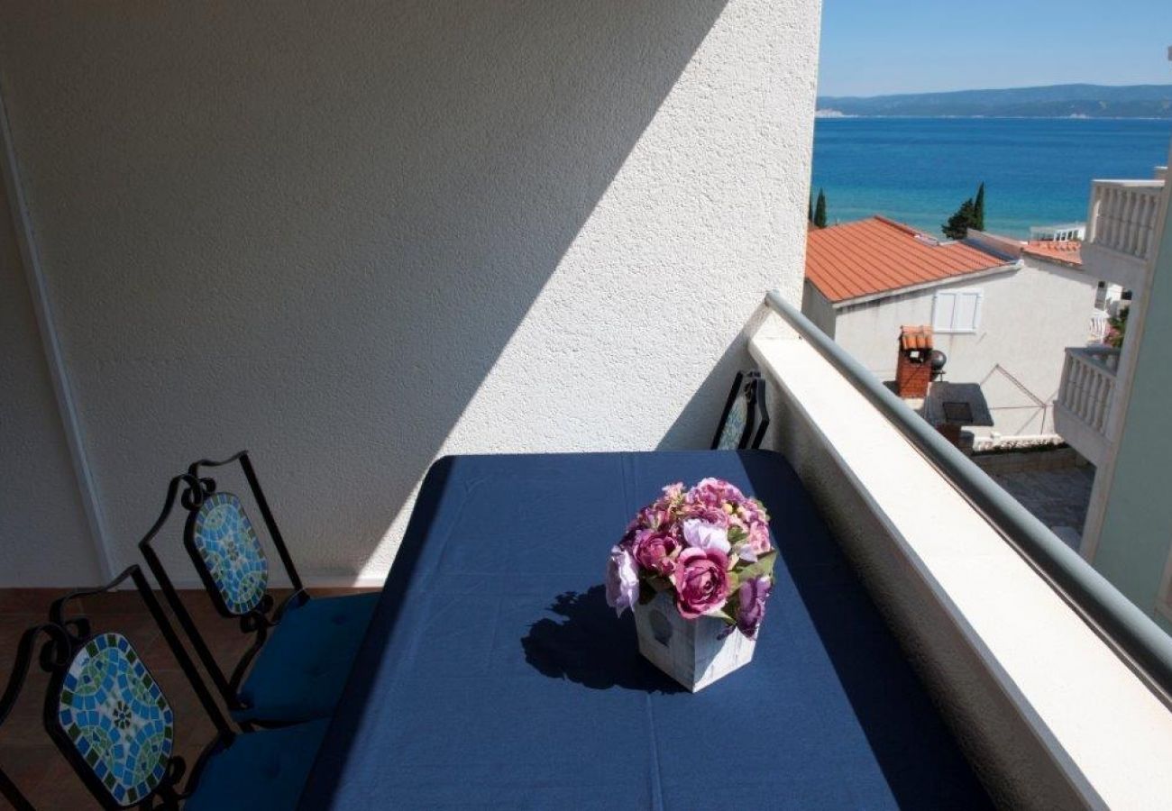 Studio a Duce - Appartamento Studio in Duće con vista mare, balcone, Climatizzazione, WIFI (132-4)