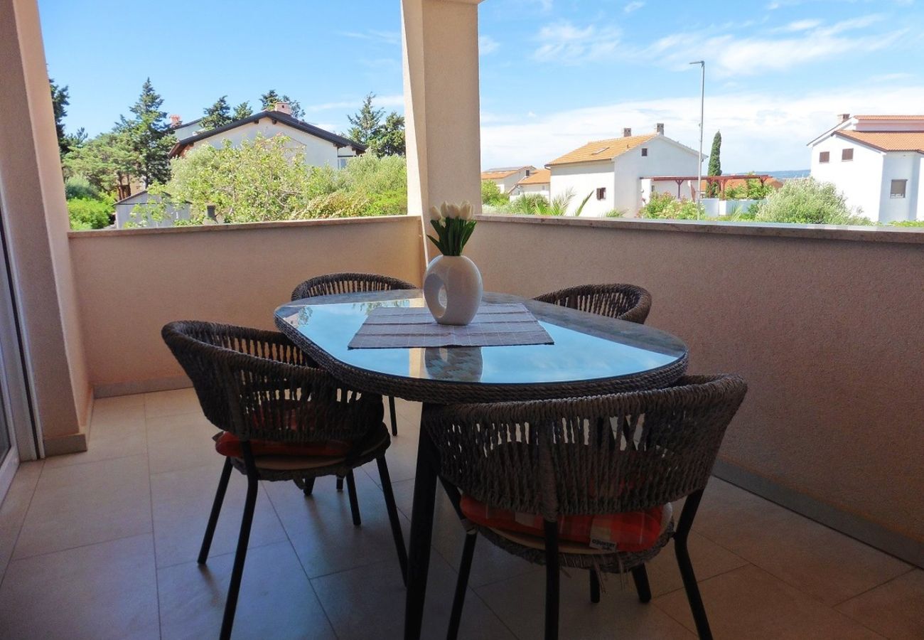 Appartamento a Punat - Appartamento in Ponte (Punat) con loggia, Climatizzazione, WIFI, Lavatrice (4534-1)