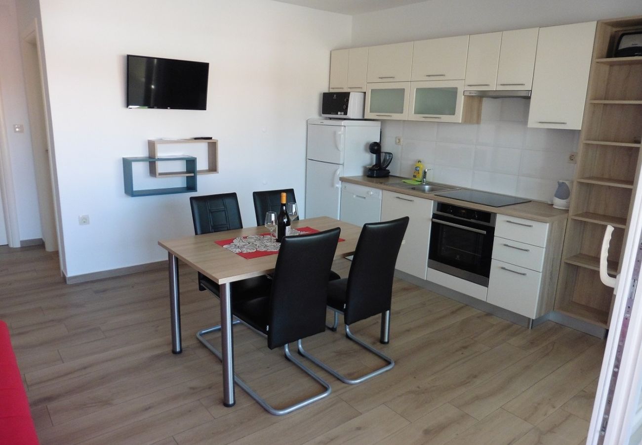 Appartamento a Punat - Appartamento in Ponte (Punat) con loggia, Climatizzazione, WIFI, Lavatrice (4534-1)