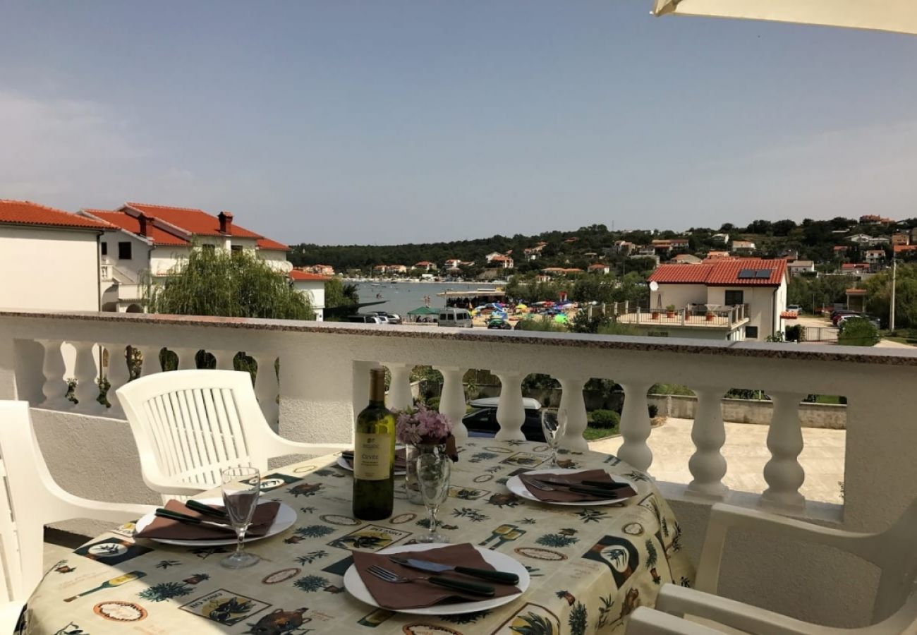 Appartamento a Lopar - Appartamento in Loparo (Lopar) con vista mare, balcone, Climatizzazione, WIFI (4607-4)