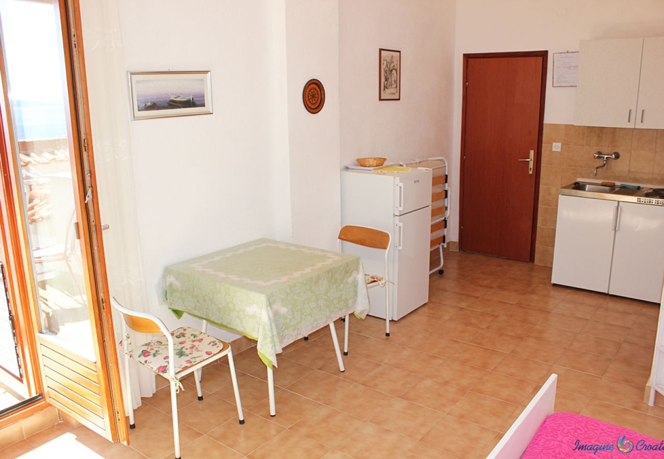 Studio a Pisak - Appartamento Studio in Pisak con vista mare, balcone, Climatizzazione, WIFI (4722-3)