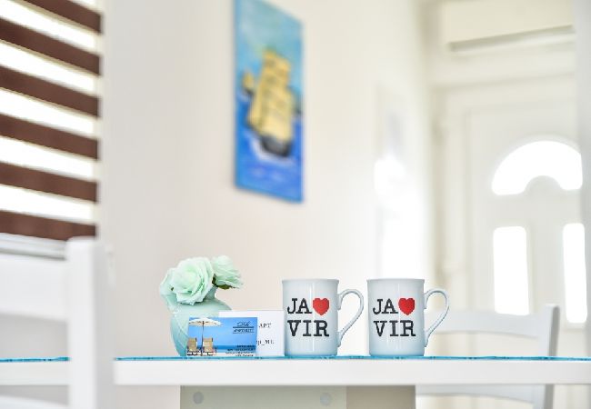 Studio a Vir - Appartamento Studio in Vir con terrazzo, Climatizzazione, WIFI, Lavatrice (4781-1) Studio a Vir - Appartamento Studio in Vir con terrazzo, Climatizzazione, WIFI, Lavatrice (4781-1)