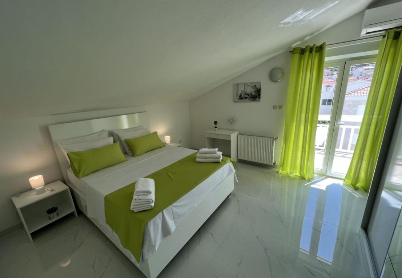 Appartamento a Trogir - Appartamento in Traù (Trogir) con vista mare, balcone, Climatizzazione, WIFI (4786-2)