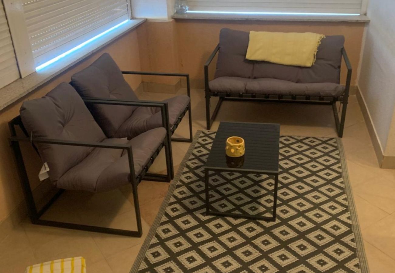 Appartamento a Vrsi - Appartamento in Verchè (Vrsi) con balcone, Climatizzazione, WIFI (4824-4)