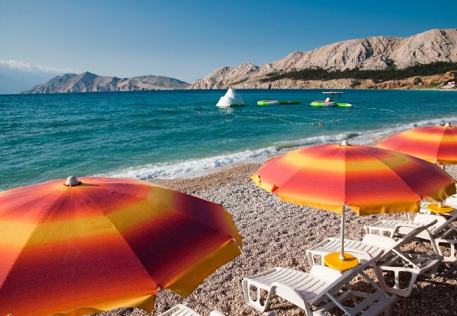 Appartamento a Baška - Appartamento in Bescanuova (Baska) con terrazzo, Climatizzazione, WIFI (4863-1) Appartamento a Baška - Appartamento in Bescanuova (Baska) con terrazzo, Climatizzazione, WIFI (4863-1)