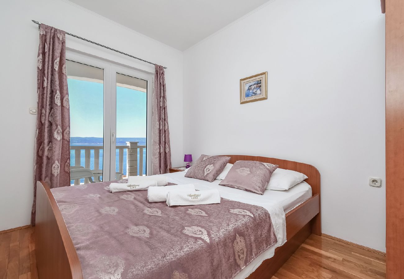 Appartamento a Pisak - Appartamento in Pisak con vista mare, terrazzo, Climatizzazione, WIFI (4871-1)