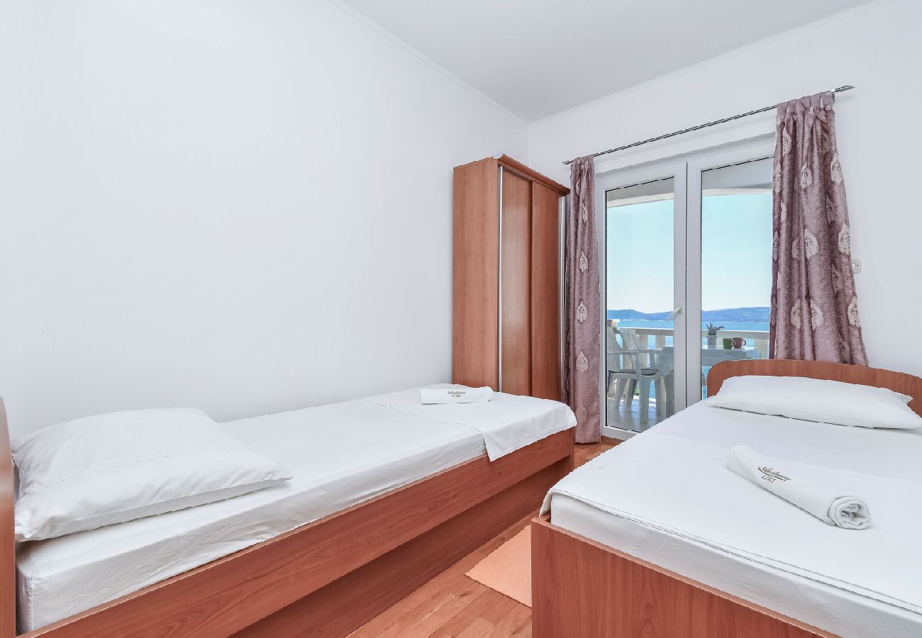 Appartamento a Pisak - Appartamento in Pisak con vista mare, terrazzo, Climatizzazione, WIFI (4871-1)