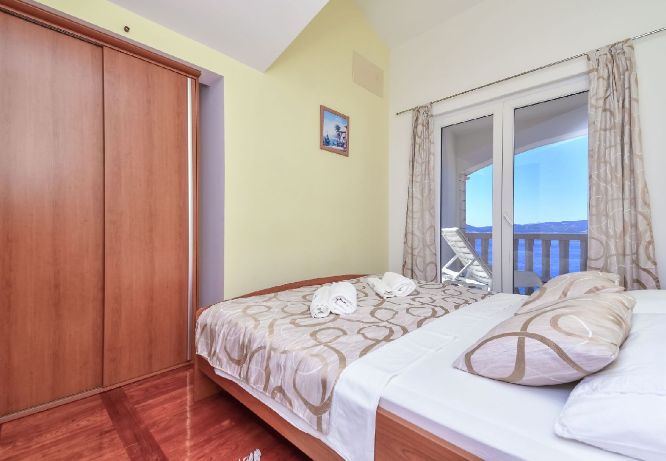 Appartamento a Pisak - Appartamento in Pisak con vista mare, terrazzo, Climatizzazione, WIFI (4871-3)