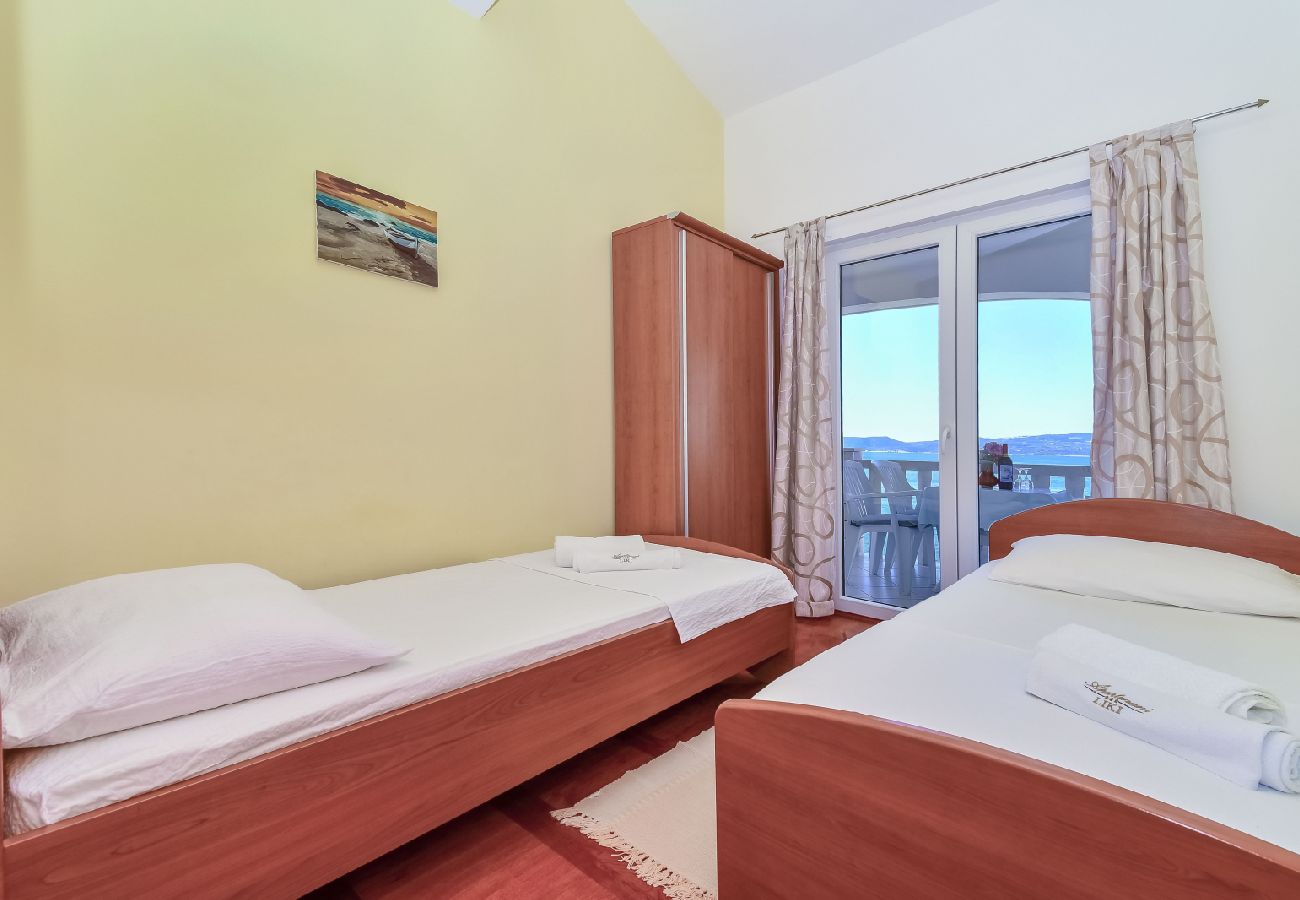 Appartamento a Pisak - Appartamento in Pisak con vista mare, terrazzo, Climatizzazione, WIFI (4871-3)