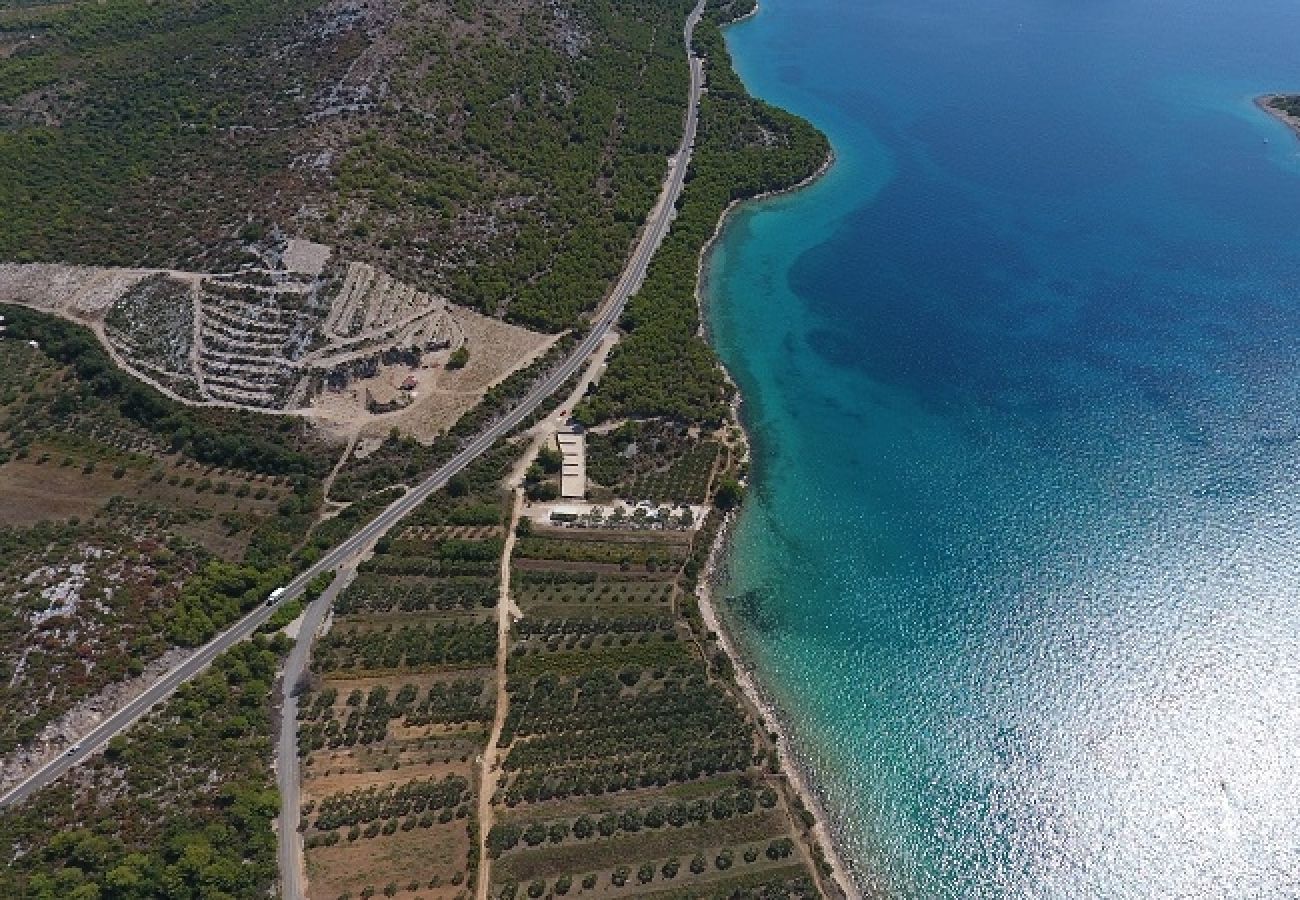 Studio a Pakoštane - Appartamento Studio in Pacostiane (Pakostane) con vista mare, terrazzo, Climatizzazione, WIFI (4852-1)