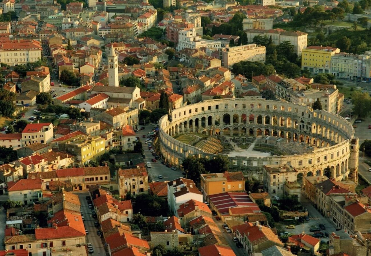 Casa a Labin - Casa di vacanza in Albona (Labin) con terrazzo, Climatizzazione, WIFI, Lavatrice (4866-1)