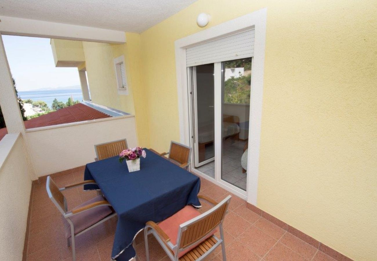 Studio a Duce - Appartamento Studio in Duće con vista mare, balcone, Climatizzazione, WIFI (132-7)