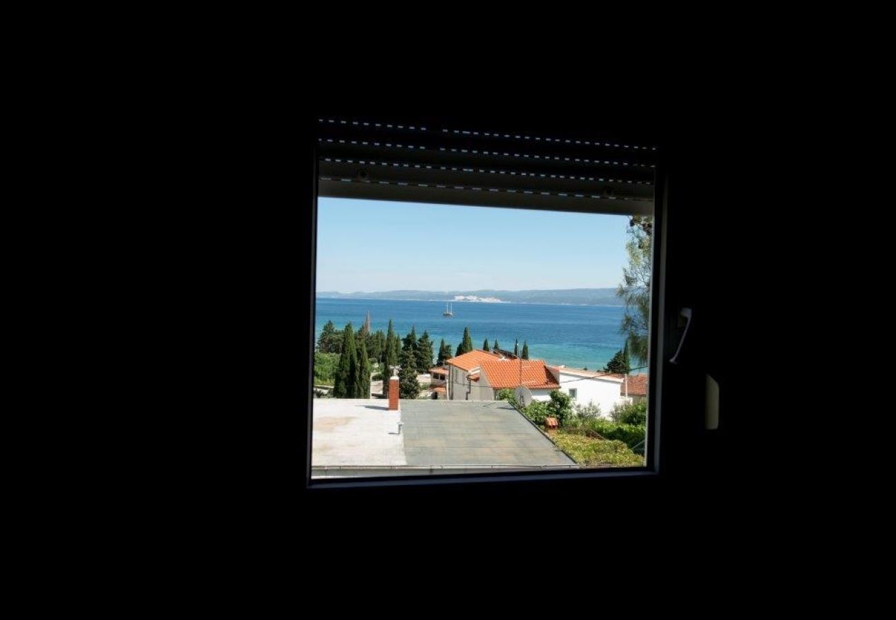 Studio a Duce - Appartamento Studio in Duće con vista mare, balcone, Climatizzazione, WIFI (132-5)